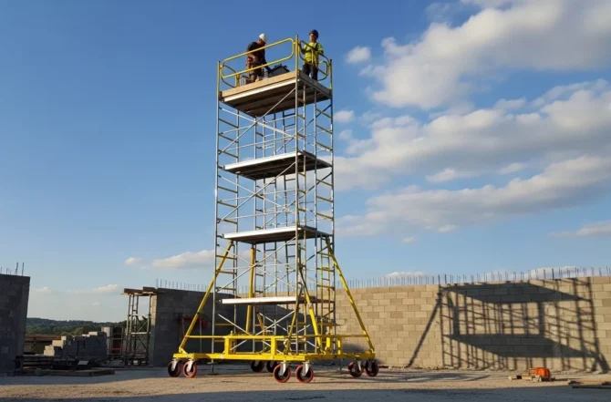 Andaime Móvel (ou Andaime Rolante)