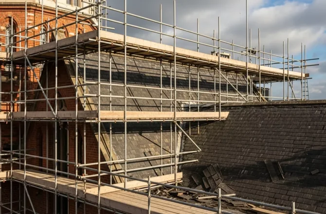 Andaime para Telhados