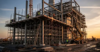 Andaimes para Obras Industriais