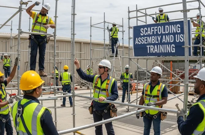 Treinamento para Montagem e Uso de Andaimes